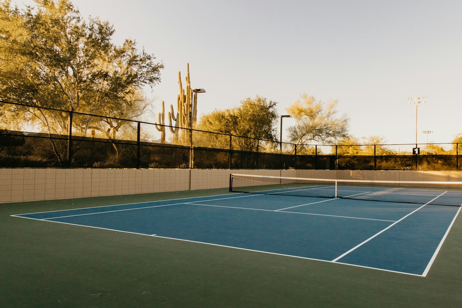 Tennis and Padel courts at Swiss International Scientific School, Al Jaddaf
